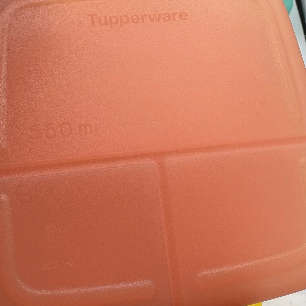 Tupperware Lunch-It Containers Divided Snack or Meal Prep Work School Lot Of 5